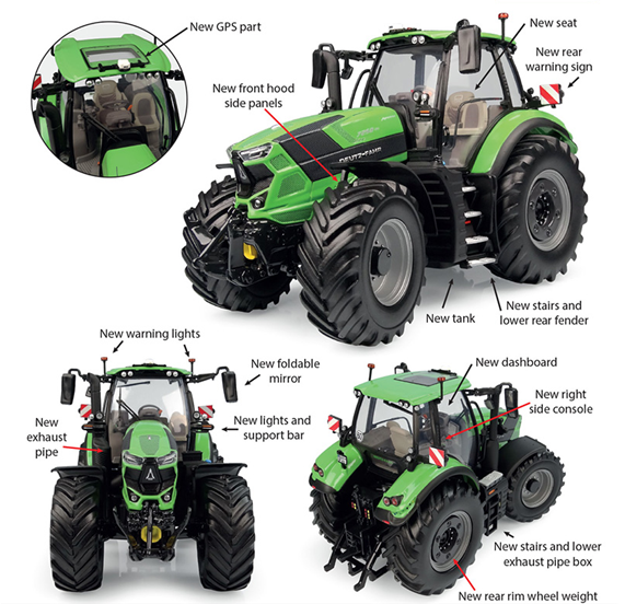 Deutz-Fahr Agrotron TTV 7250 (2023) - 1:32